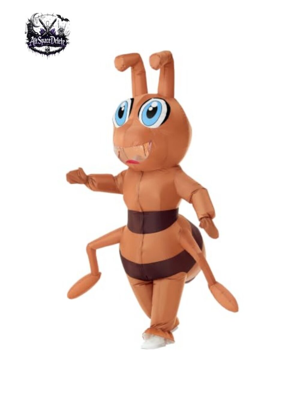 Adult Inflatable Ants Costume Funny Blow Up Halloween Outfit One Size